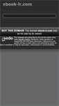 Mobile Screenshot of ebook-lr.com