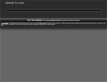Tablet Screenshot of ebook-lr.com